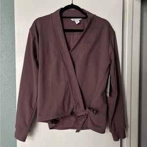 Athleta Wrap Sweatshirt